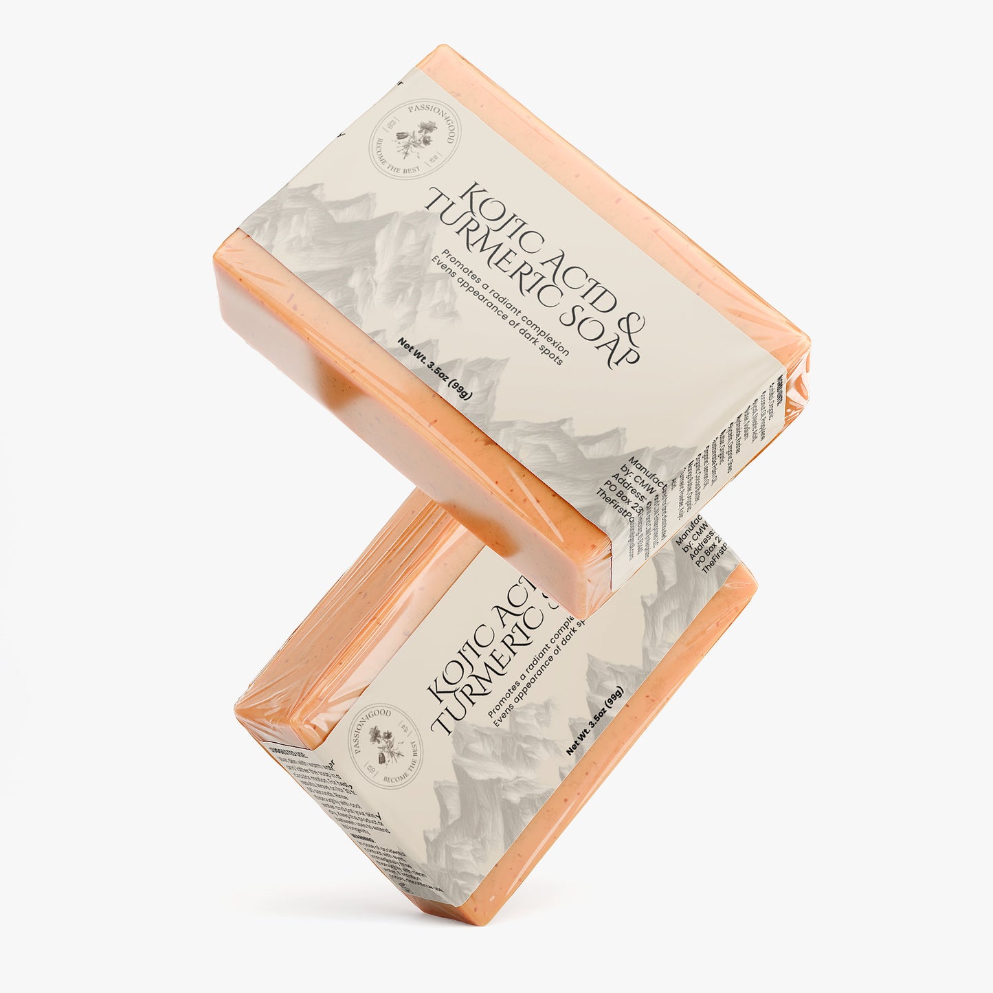 Revitalizing Kojic Acid & Turmeric Soap