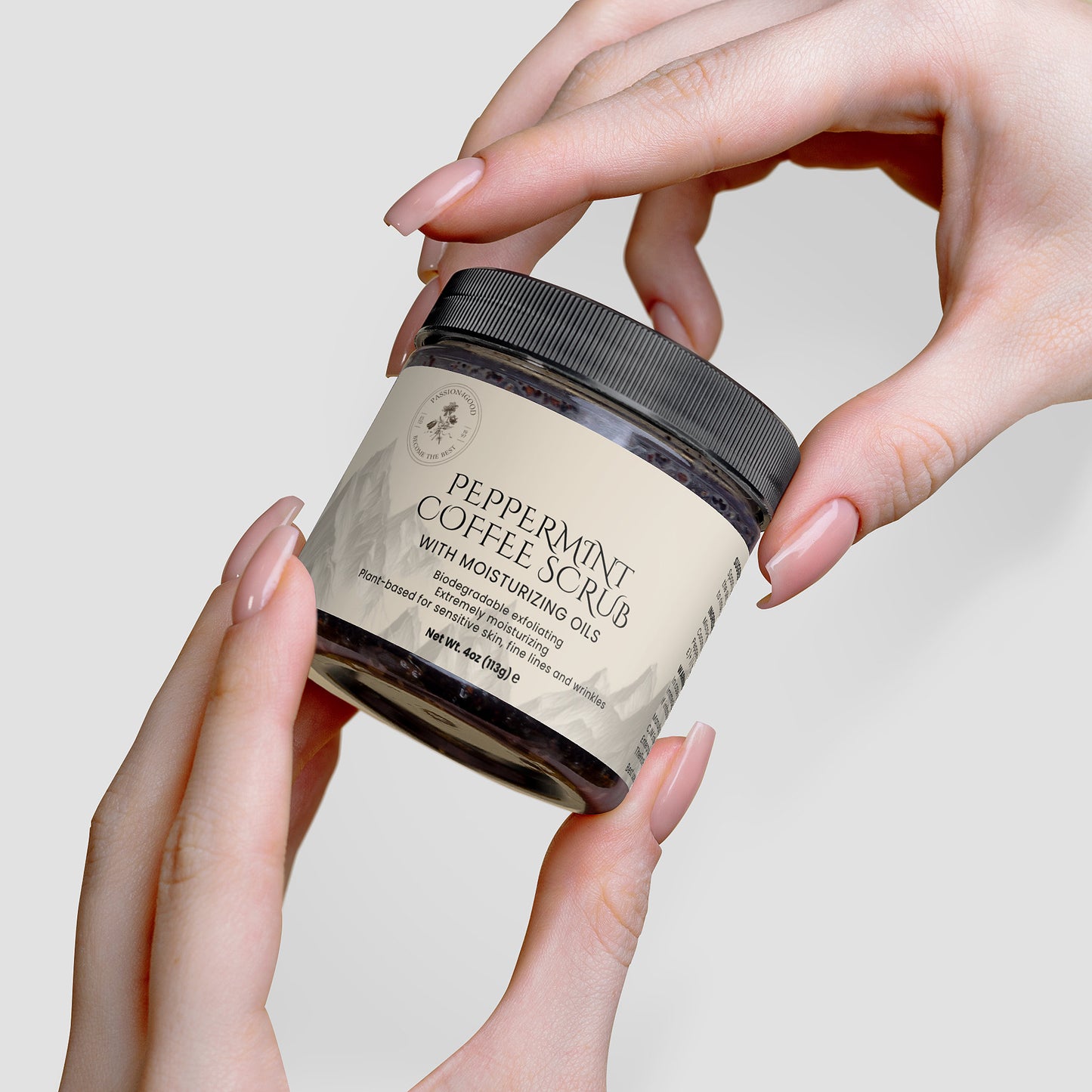 Peppermint Coffee Scrub