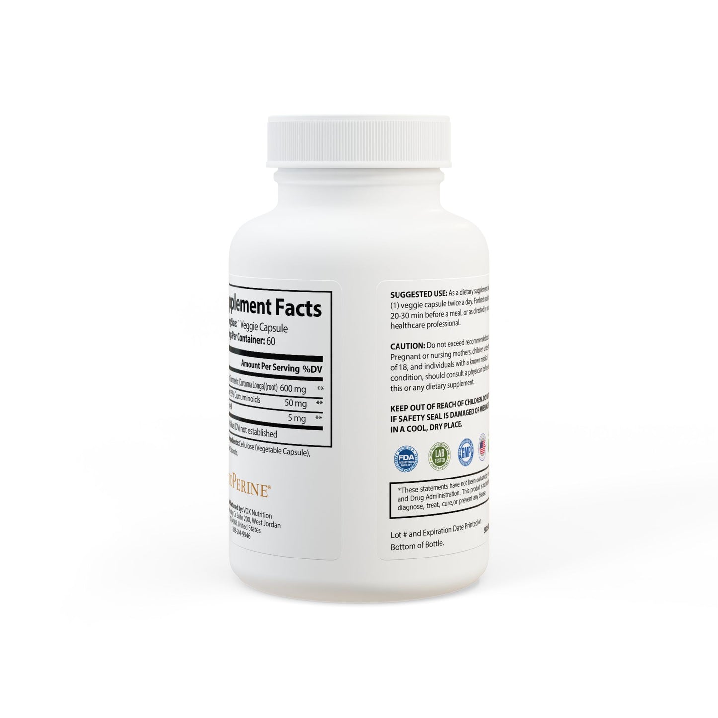 Turmeric with BioPerine® Inflammatory Support Complex
