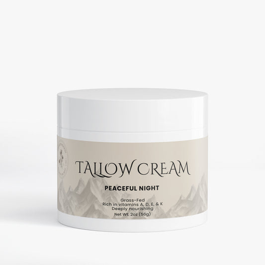 Soft & Silky Tallow Cream Peaceful Night