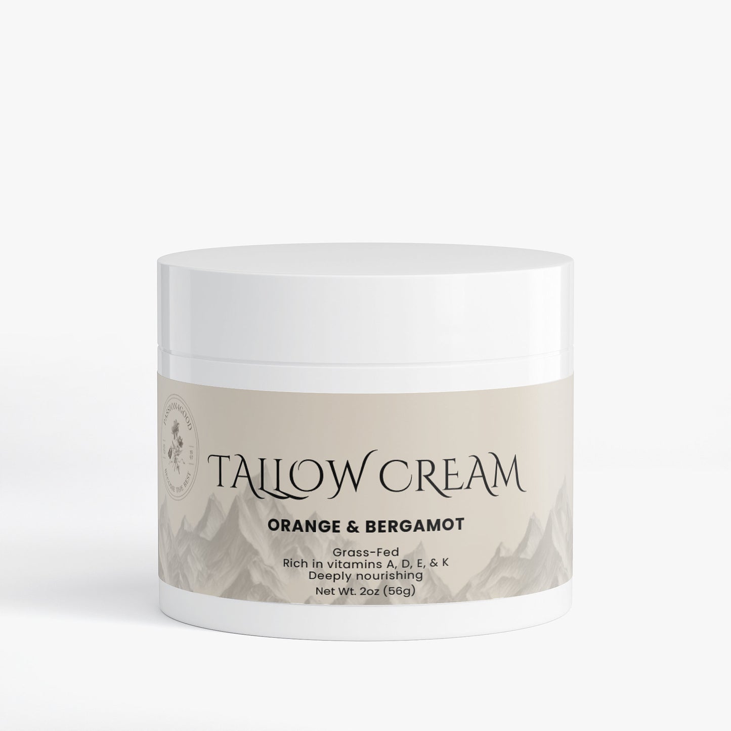 Soft & Silky Tallow Cream Orange & Bergamot