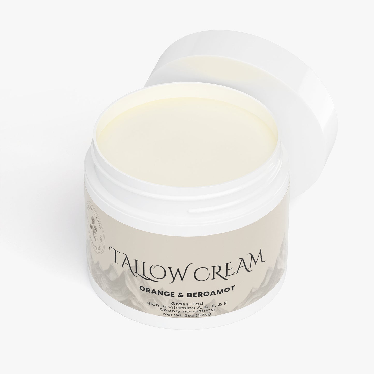 Soft & Silky Tallow Cream Orange & Bergamot