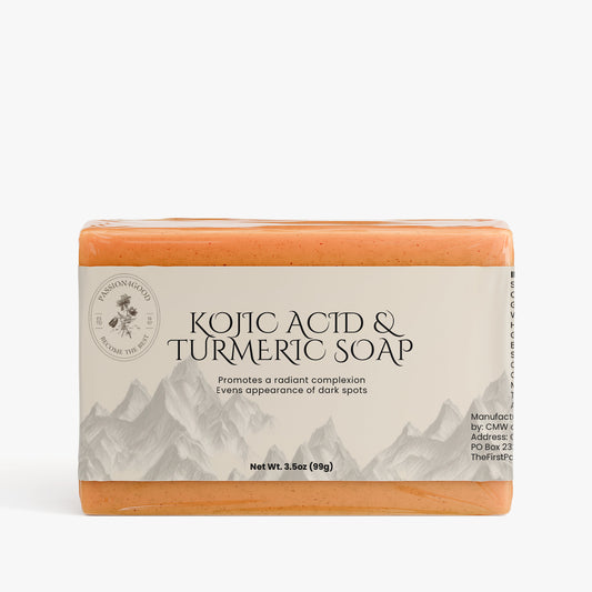 Revitalizing Kojic Acid & Turmeric Soap