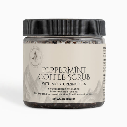 Peppermint Coffee Scrub