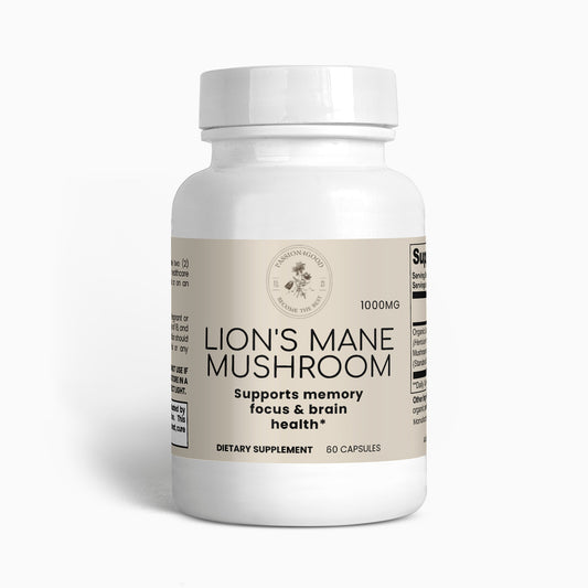 Brain Health Mushroom Capsules  - Lion's Mane