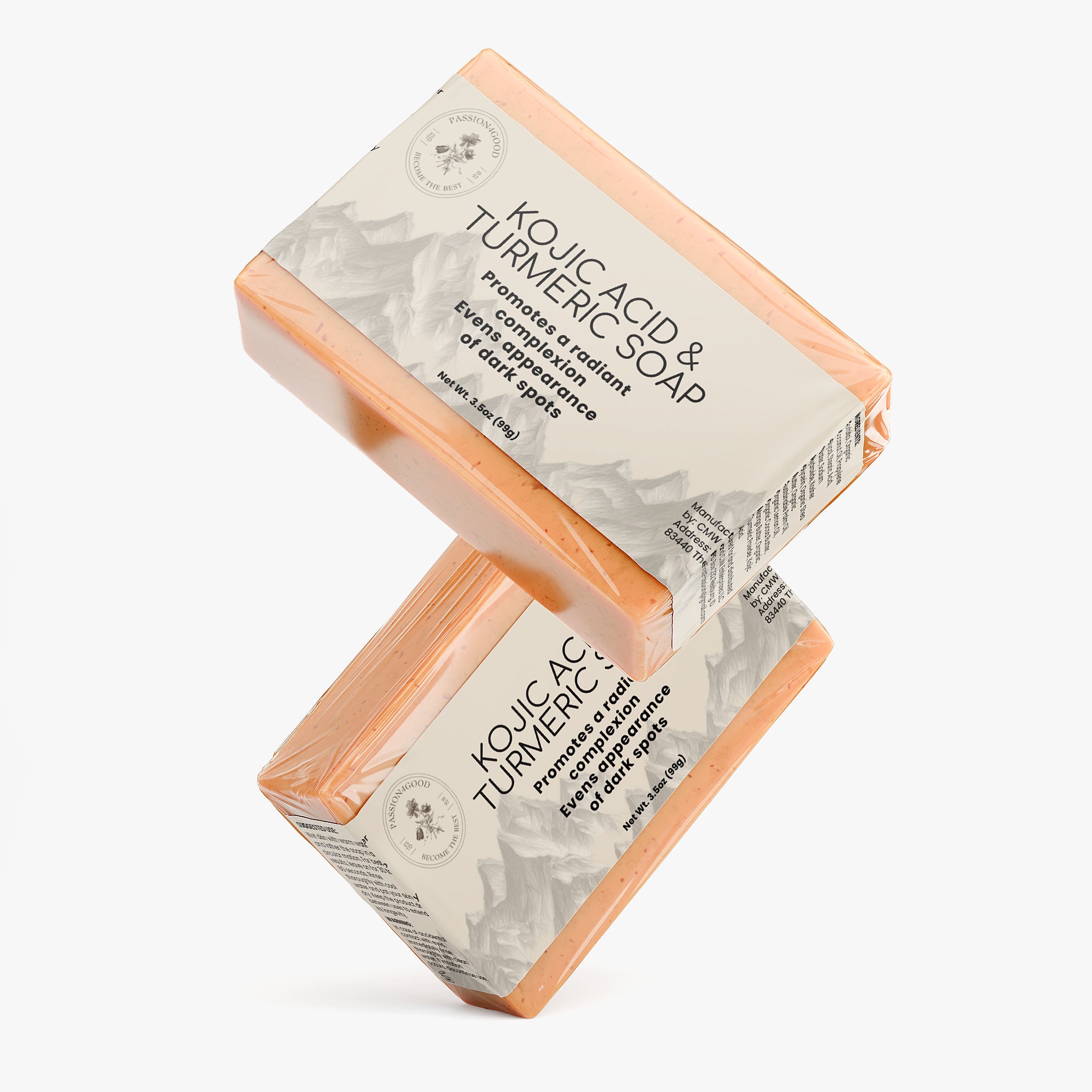 Revitalizing Kojic Acid & Turmeric Soap