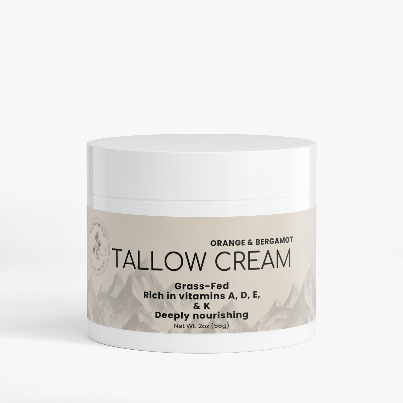 Soft & Silky Tallow Cream Orange & Bergamot