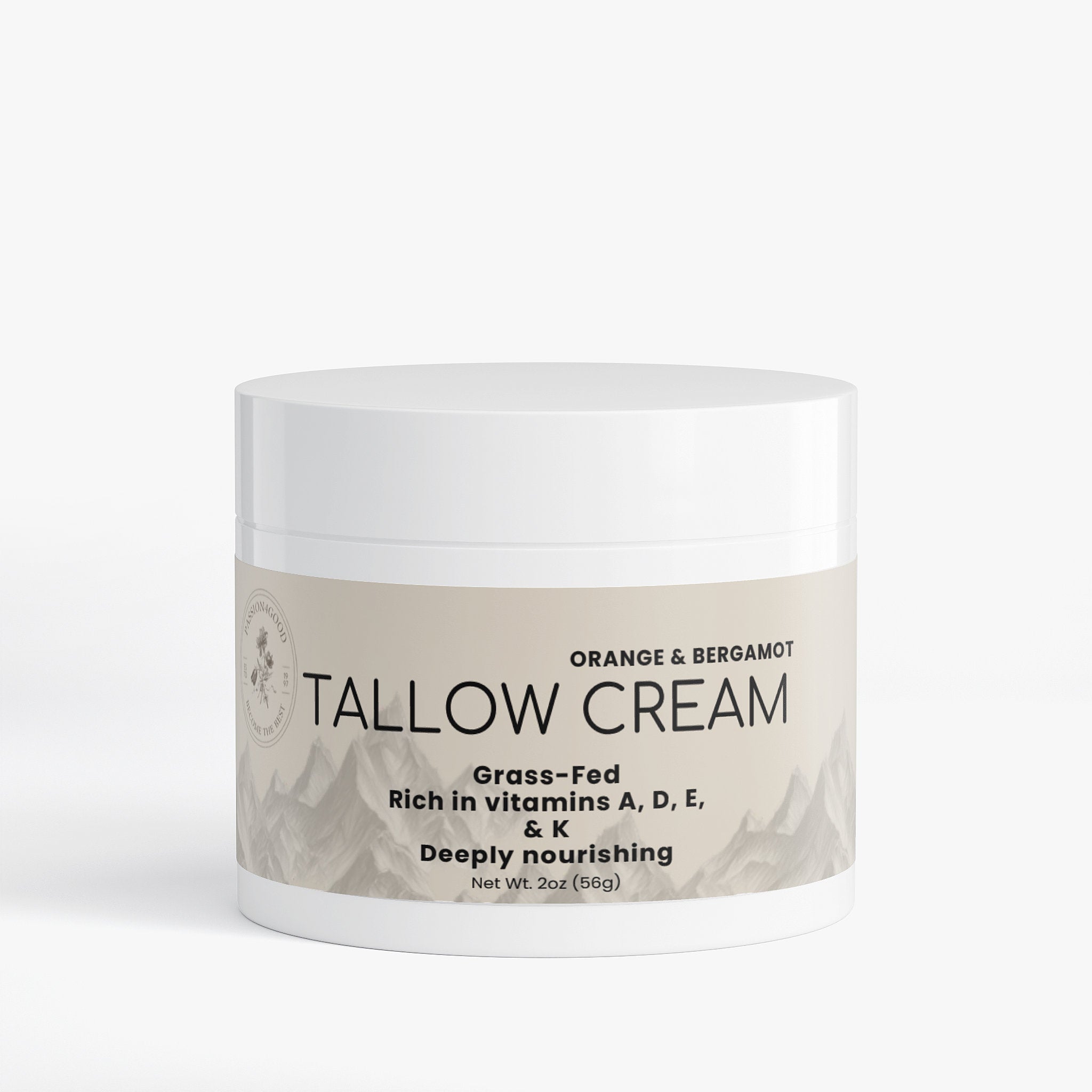 Soft & Silky Tallow Cream Orange & Bergamot