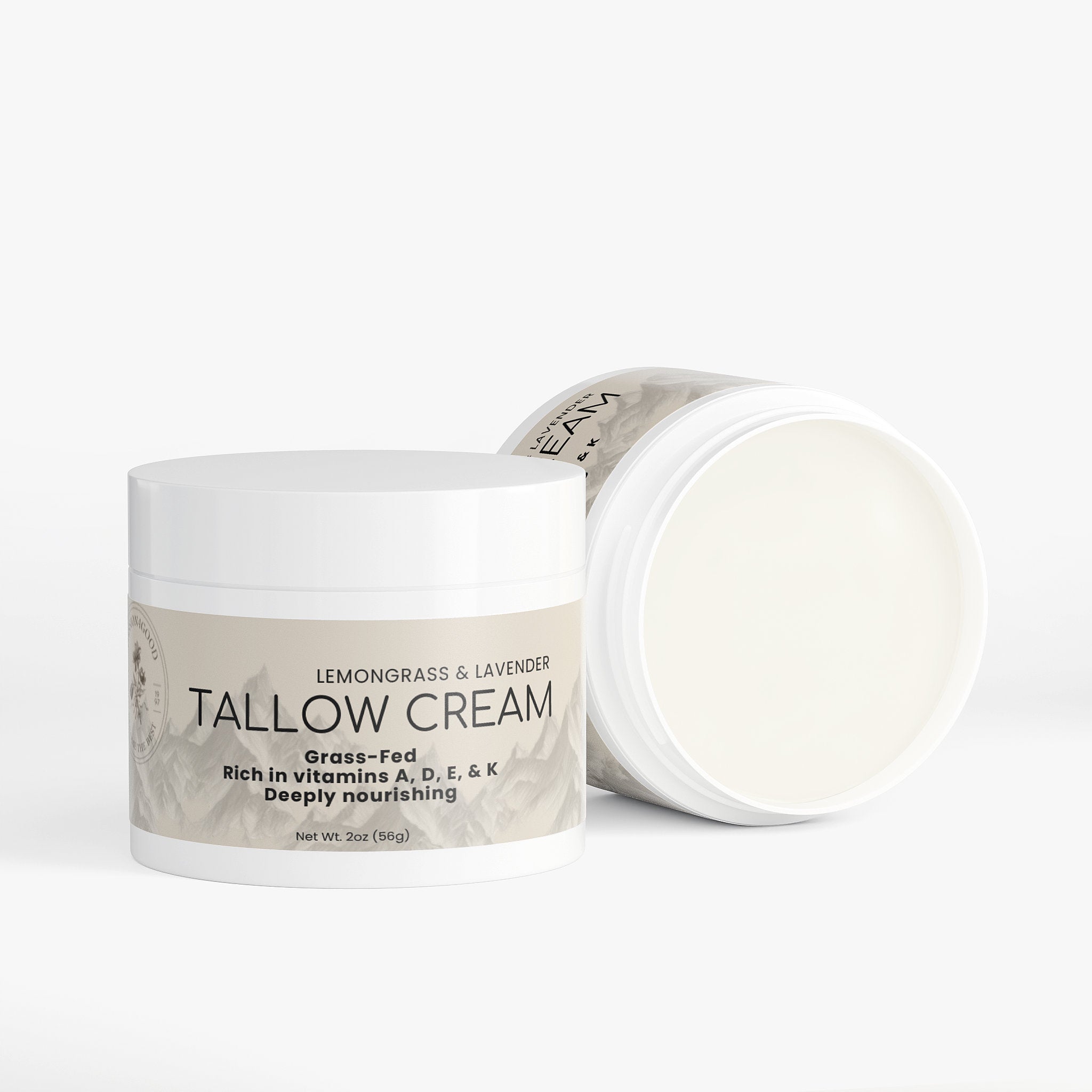 Soft & Silky Tallow Cream Lemongrass & Lavender