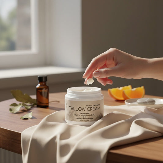Soft & Silky Tallow Cream Orange & Bergamot